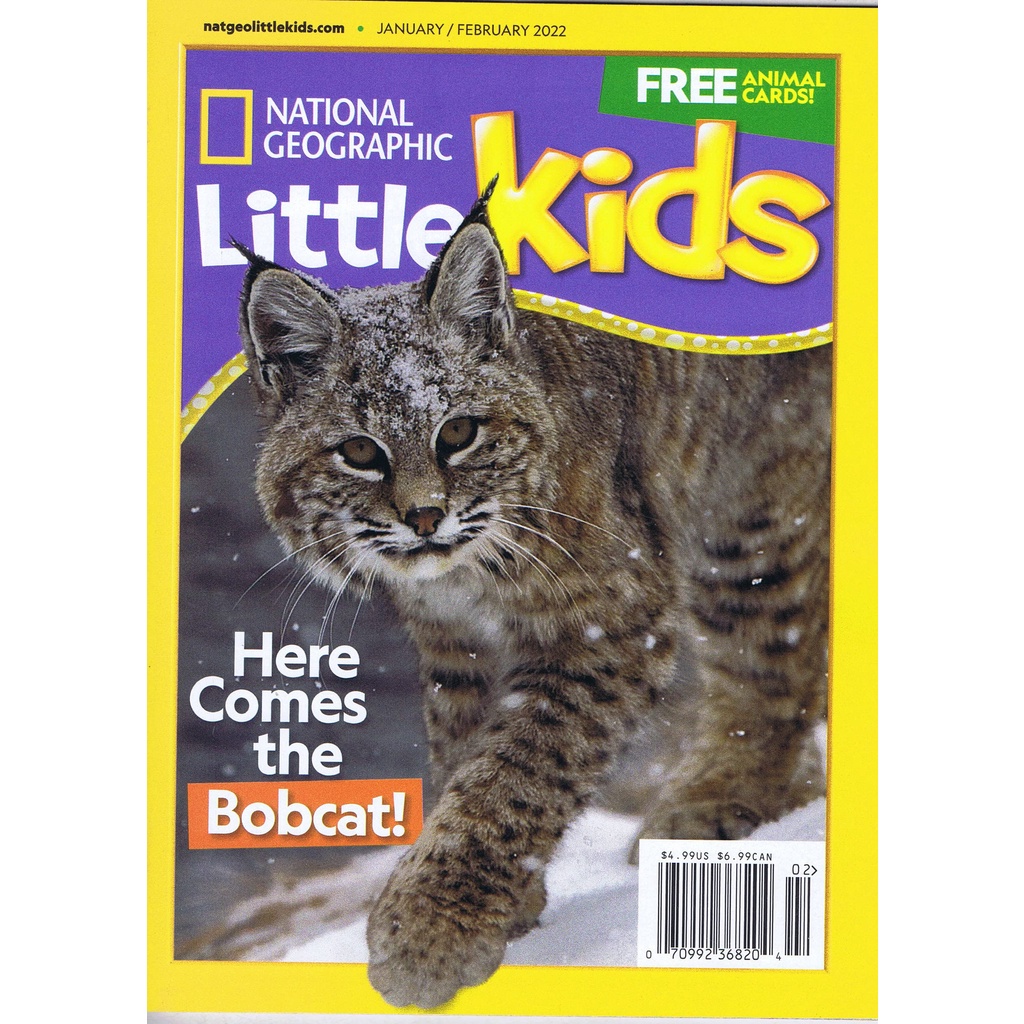 Majalah NATIONAL GEOGRAPHIC Little Kids – January/Februari 2022