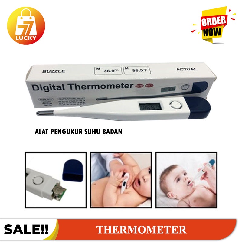 BISA COD - TERMOMETER DIGITAL / THERMOMETER SANGAT AKURAT MENGUKUR SUHU ANAK ORANG DAN BAYI