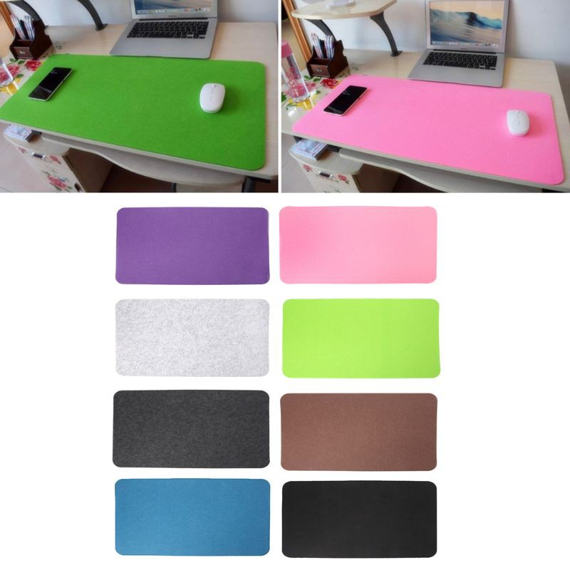 Cre Mouse Pad Ukuran Besar Bahan Kain Felt Anti Slip Untuk Meja Kantor