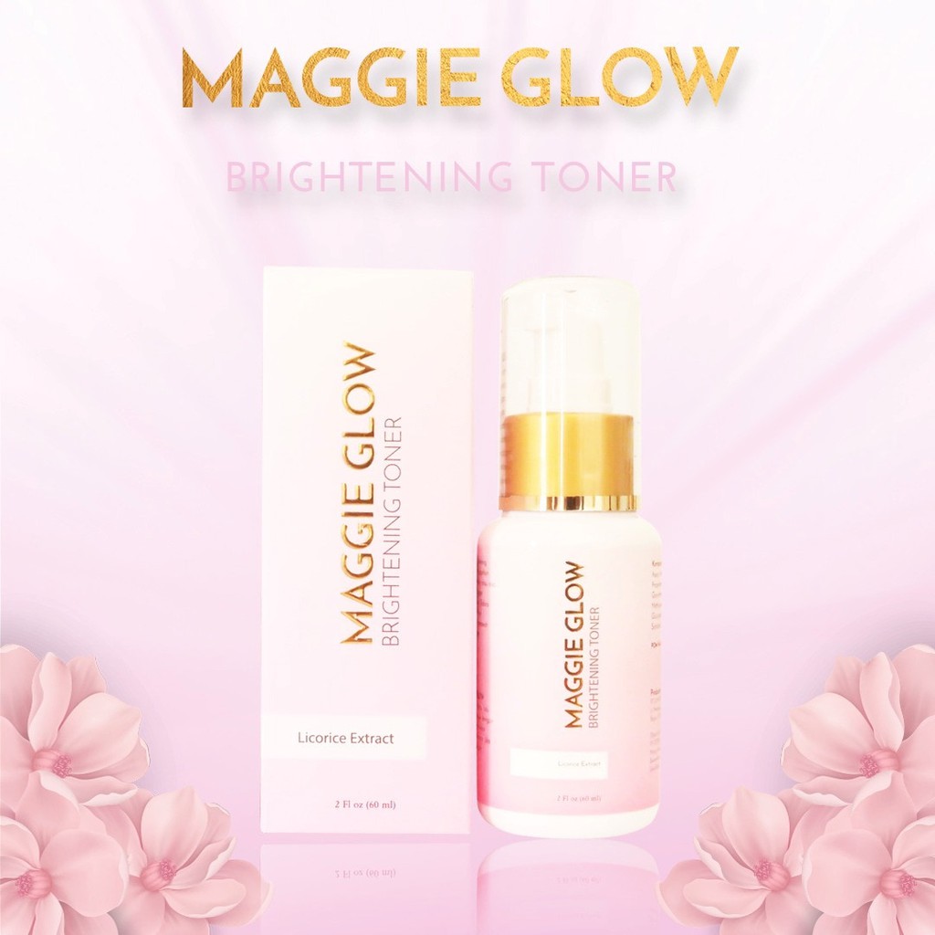 MAGGIE GLOW Whitening Toner 60Ml BPOM by AILIN