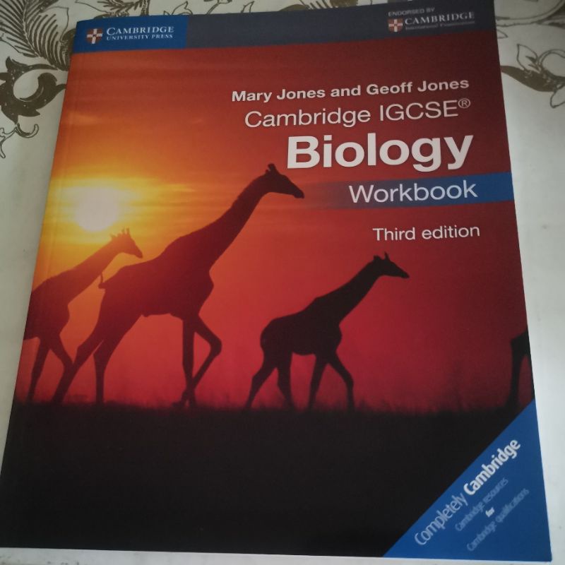 Biology Cambridge IGCSE Workbook. New book