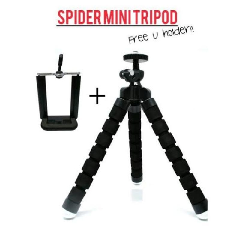 TRIPOD MINI TRIPOD SPIDER FLEXIBLE /KUAT/ ELASTIS