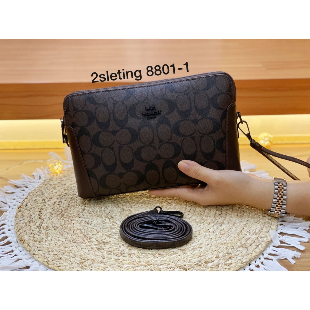 Selempang branded embos wp 2 sleting kode 8801 SZ 25CM