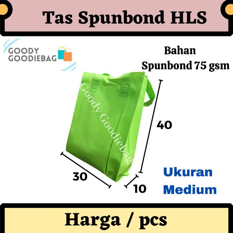 

Custom Sablon Tas HLS 30 x 40 - 200 pcs