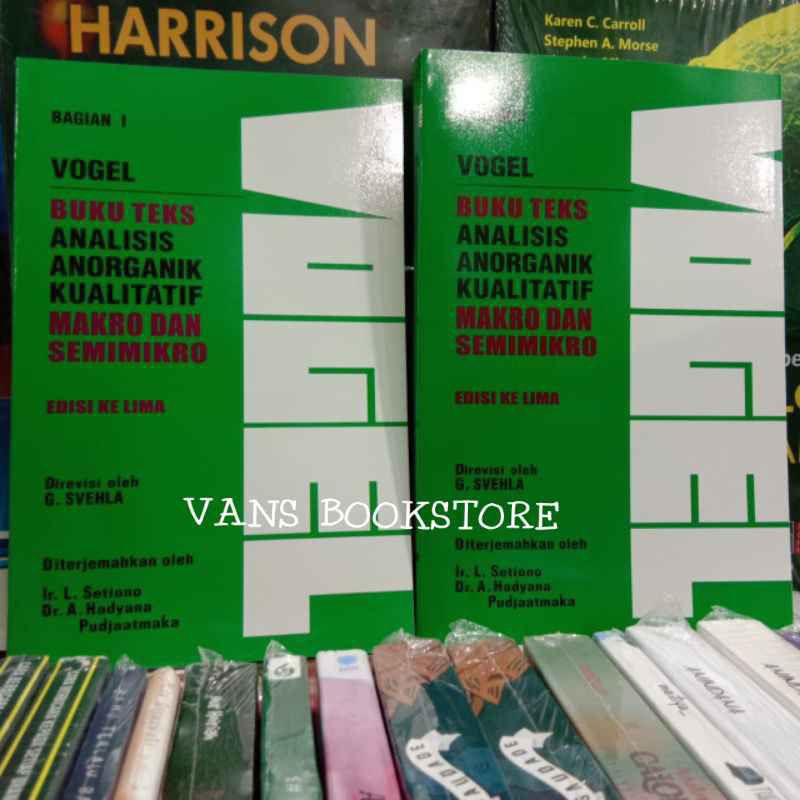 BUKU KIMIA VOGEL ANALISIS ANORGANIK KUALITATIF