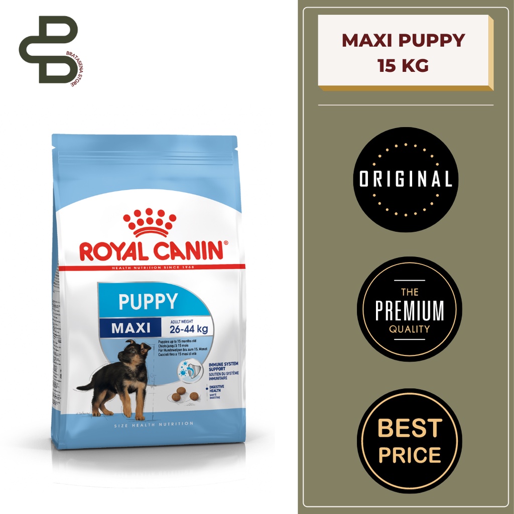 ROYAL CANIN MAXI PUPPY / MAXI JUNIOR 15KG (KHUSUS EKSPEDISI)