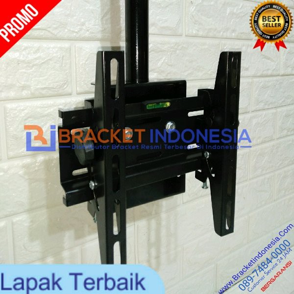 Breket TV Bracket TV Braket Brecket Gantung Ceiling plafon TV LED LCD