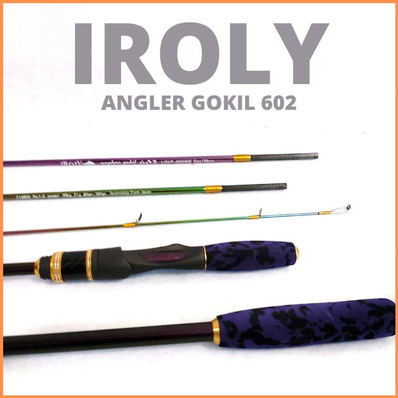 joran iroly angler gokil 602