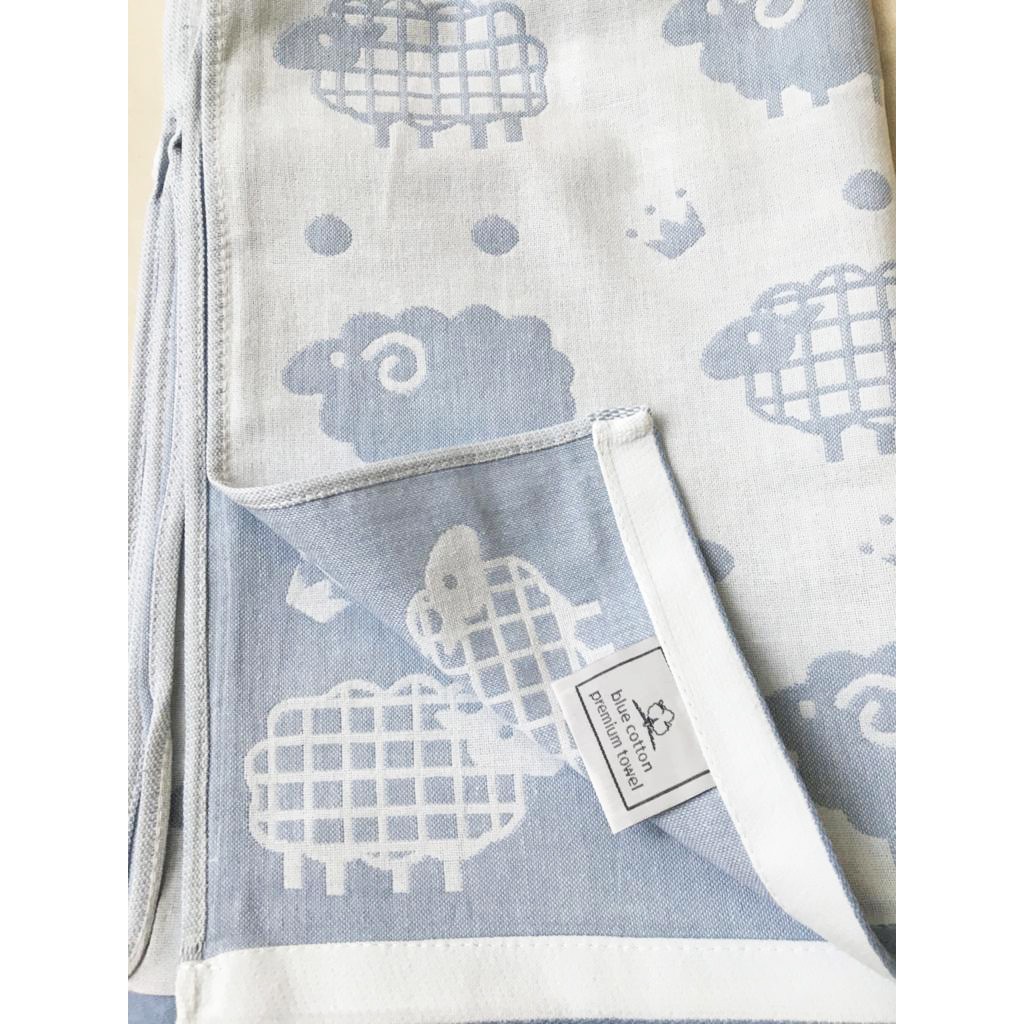 Selimut Katun Jepang Lembut Bear Domba 150x200cm 700gr/pcs