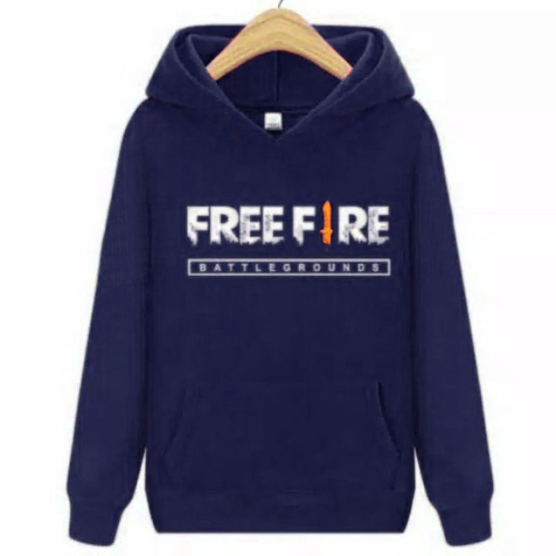 Jaket Anak Laki laki Hoodie FREE FIRE/Sweater anak