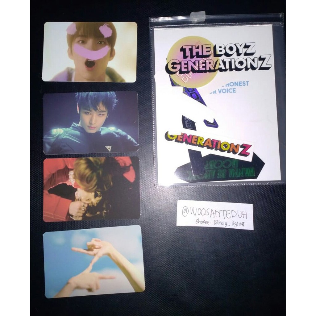 THE BOYZ MD RTK STICKER SET (JACOB, JUYEON, Q, STICKERS)