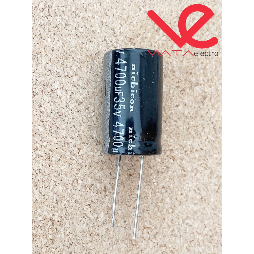 KAPASITOR ELCO 4700UF 35V (1 BUAH) KAPASITOR CAPACITOR ELKO KAPASITOR 4700 UF 35 V