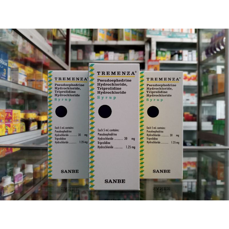 TREMENZA SIRUP 60ML - ED 05/2025