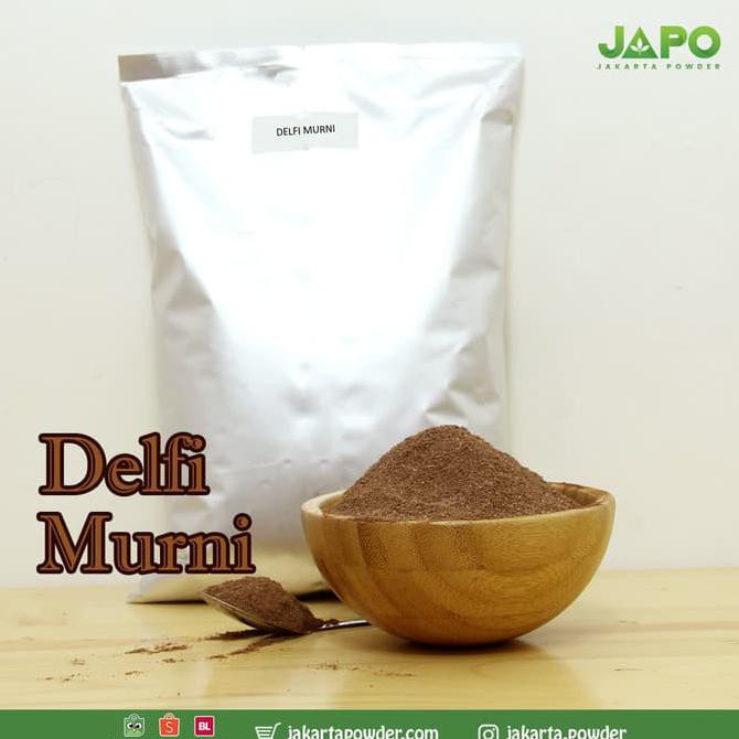 

Bubuk coklat asli - Pure cocoa powder - delfi murni