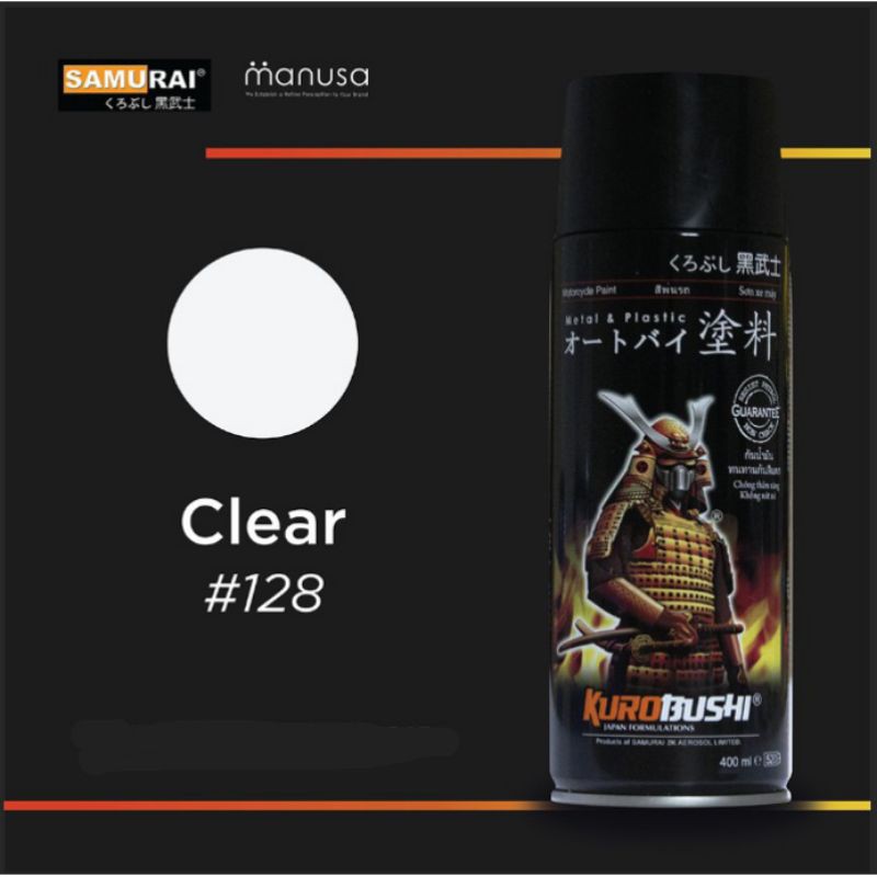 

PILOX SAMURAI PAINT CLEAR/PERNIS 128