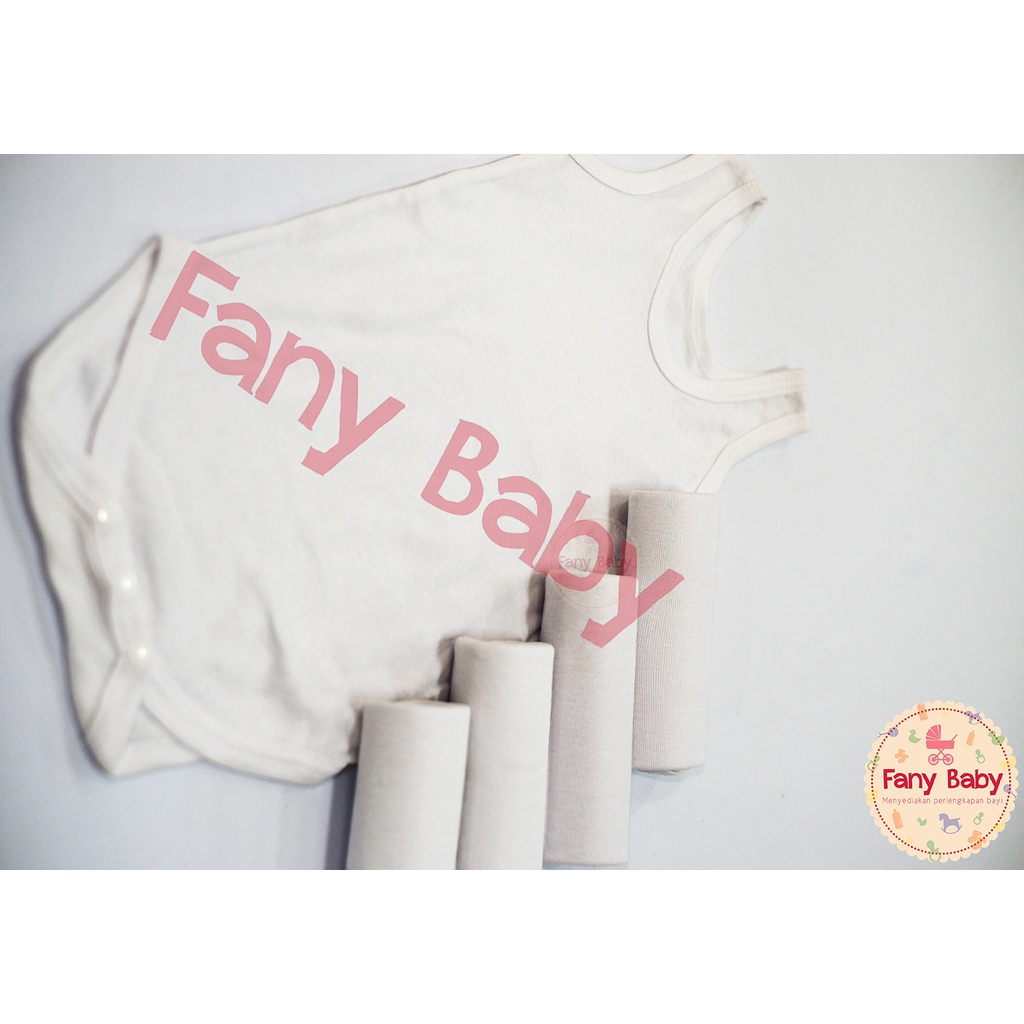 LITTLE QUEEN SINGLET JUMPER PUTIH BOY &amp; GIRL ISI 5 PCS