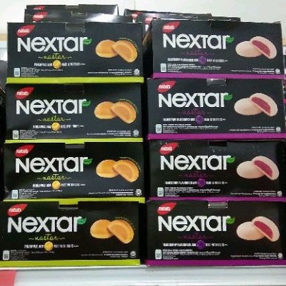 

Nextar Bok aneka rasa Coklat/Nanas/Ungu