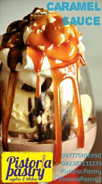 

Caramel Sauce - Saus Caramel (Topping Desserts) 100gr