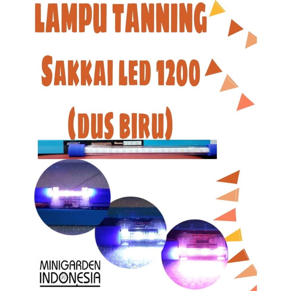 SAKKAI PRO LED 1200 DUS BIRU LED AQUARIUM SUPER RED LAMPU AQUASCAPE