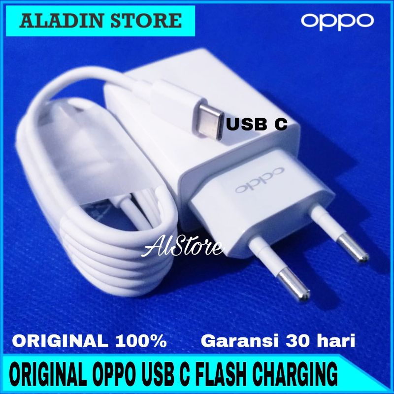 Charger Flash Charging Oppo A9 2020 ORIGINAL100% Casan ORI Oppo Type C