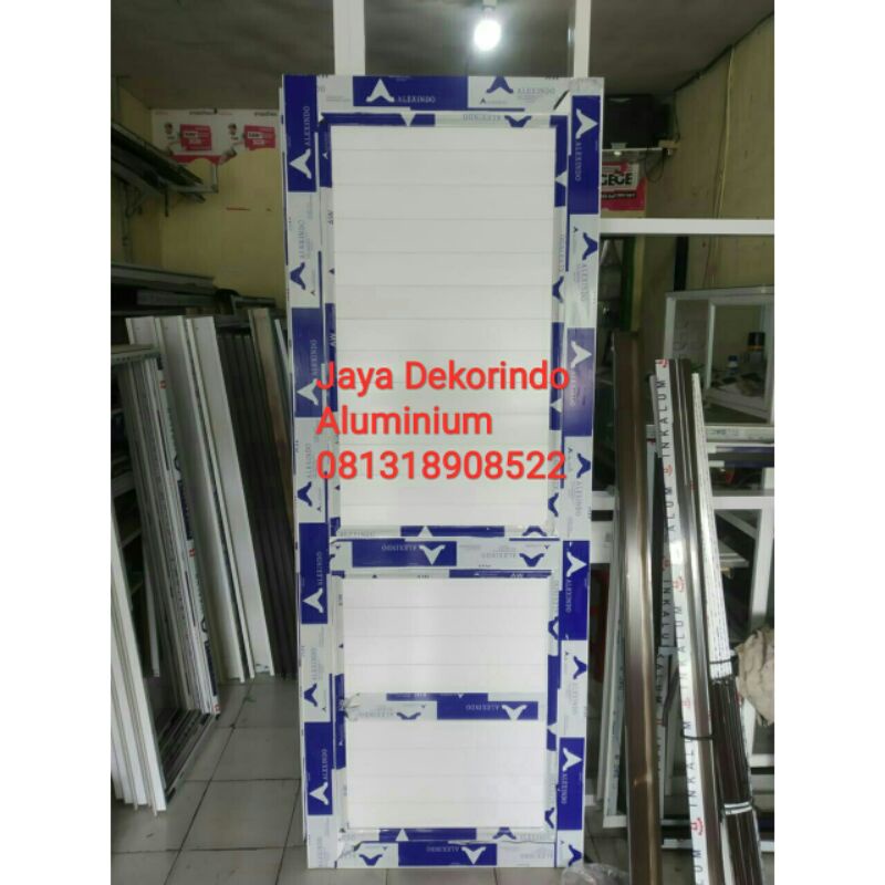 pintu spandrel aluminium