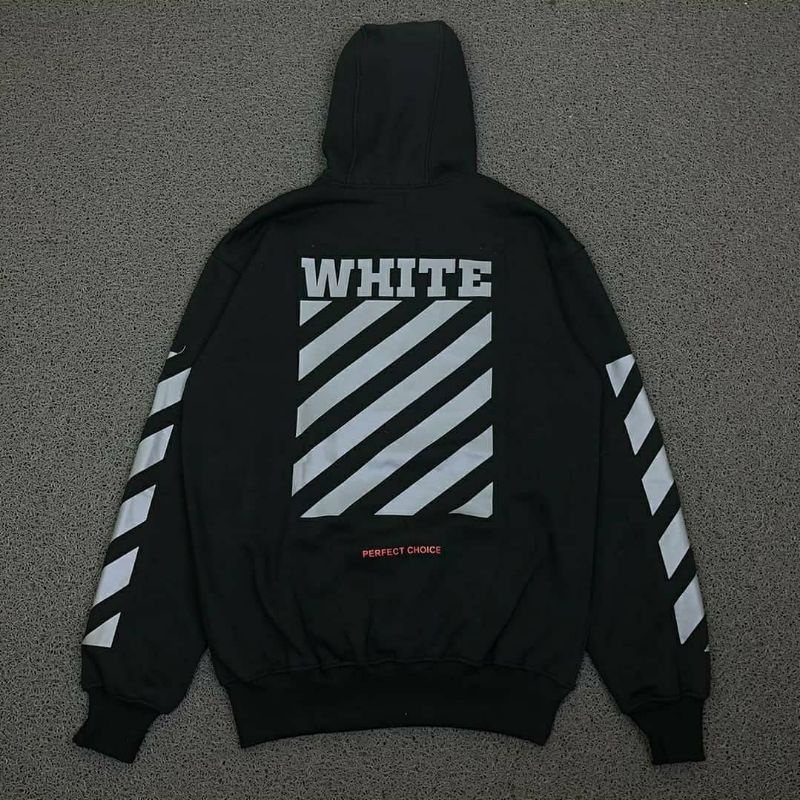 Sweater hoodie pria offwhite / hoodie offwhite &amp; jaket sweater offwhite