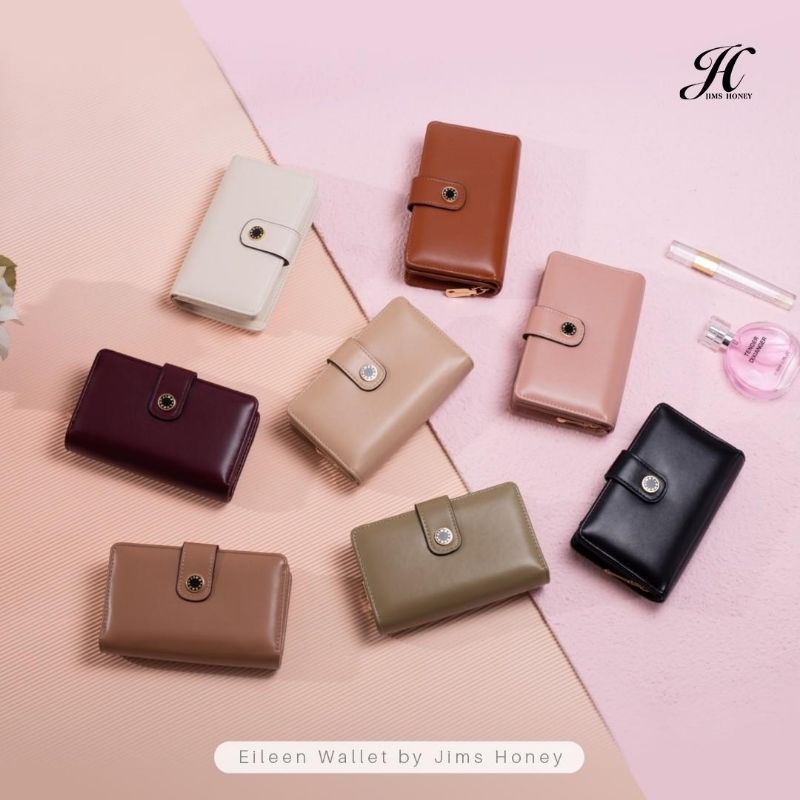 JIMS HONEY EILEEN Wallet Dompet Kartu Lipat Wanita