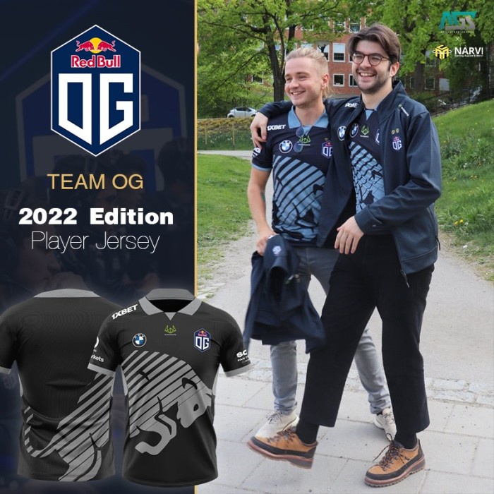 TERBARU Jersey Team OG Redbull Gray