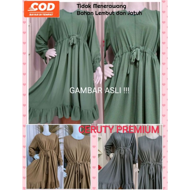 COD (IMPORT) LONG TUNIK BAJU HAMIL PESTA BUMIL BUSUI CERUTY CERUTI BABYDOLL PREMIUM ORI BY SACHI QUE