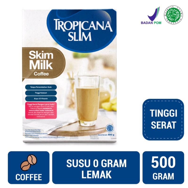 

Tropicana Slim Skim Milk Coffee 500gr