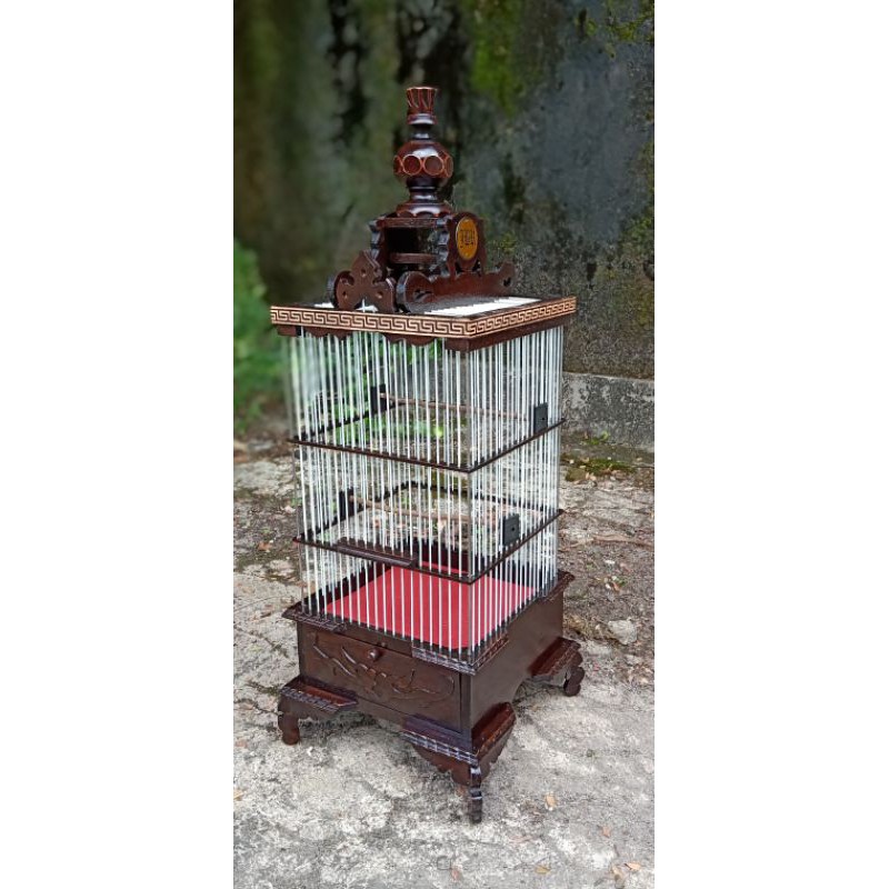 sangkar pleci ruji fiber