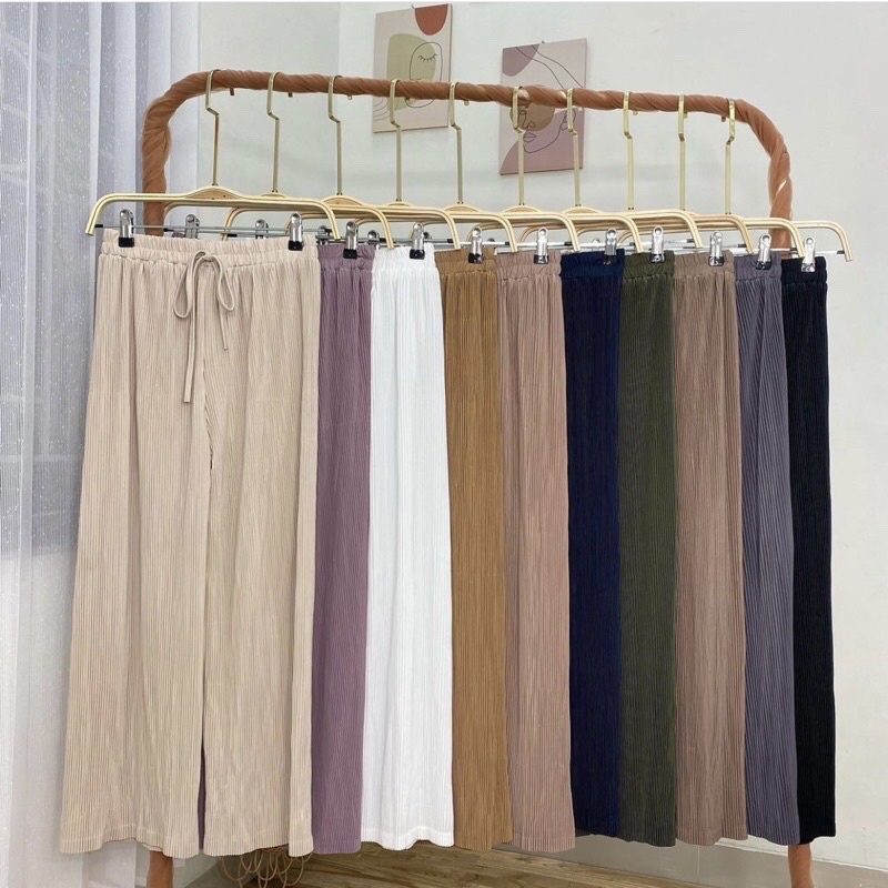 CELANA KULOT PLISKET TALI LIDI/CELANA KULOT TALI//KULOT PLISKET PREMIUM