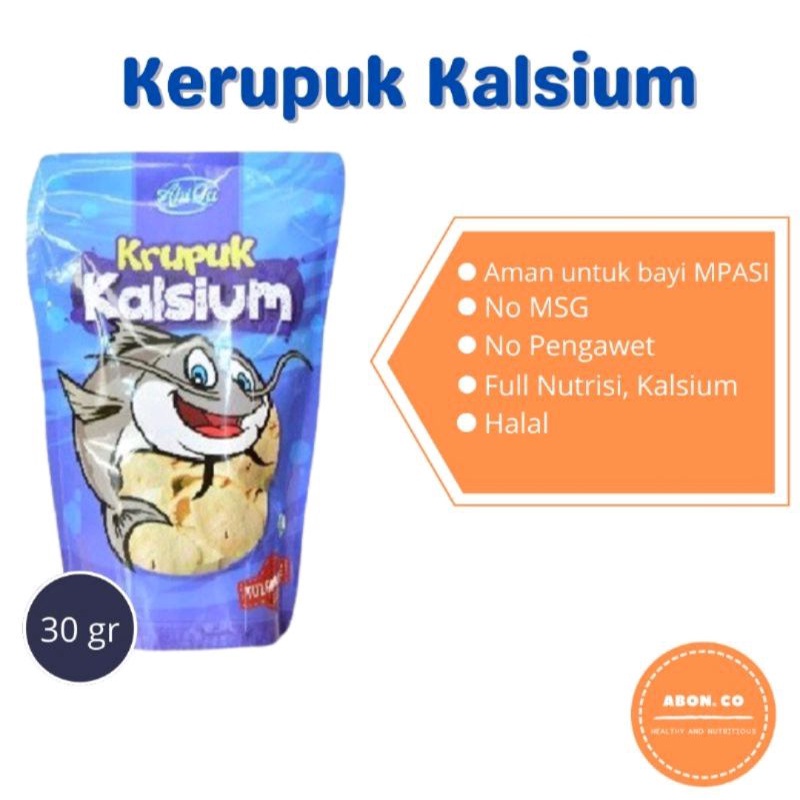 

Krupuk Kalsium Tulang Lele MPASI 33gr Non MSG