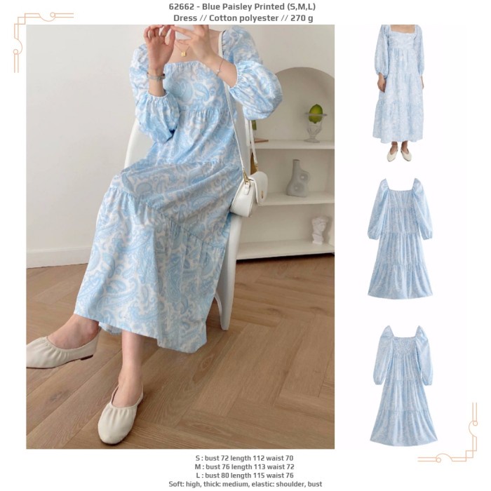 Maxi Dress Mewah Dress Korea Style BAHAN BERKUALITAS GROSIR REAL PICT Dress Korea N7P8 MURAH Dress K