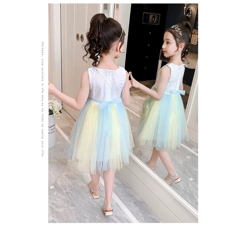 (LOLI-JKT) BD-207 GAUN PESTA ANAK CEWEK FREE BAG SIZE 110-160