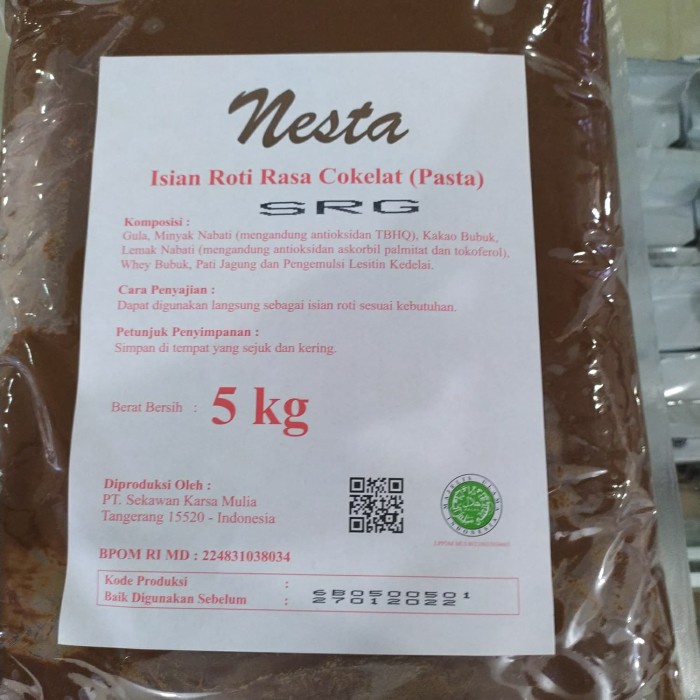 

Siap Kirim Nesta Filling Coklat 5Kg