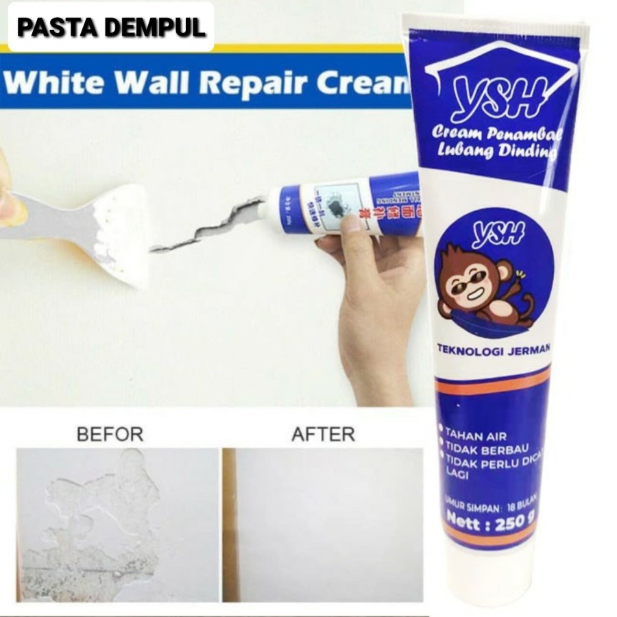 Wall Repair Pasta Dempul Dinding / Pasta Krim Tambal Dinding Retak/Tambal Tembok