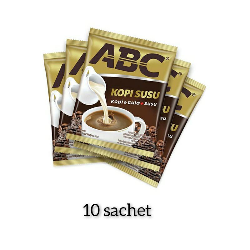 

Kopi Susu ABC 10 Sachet