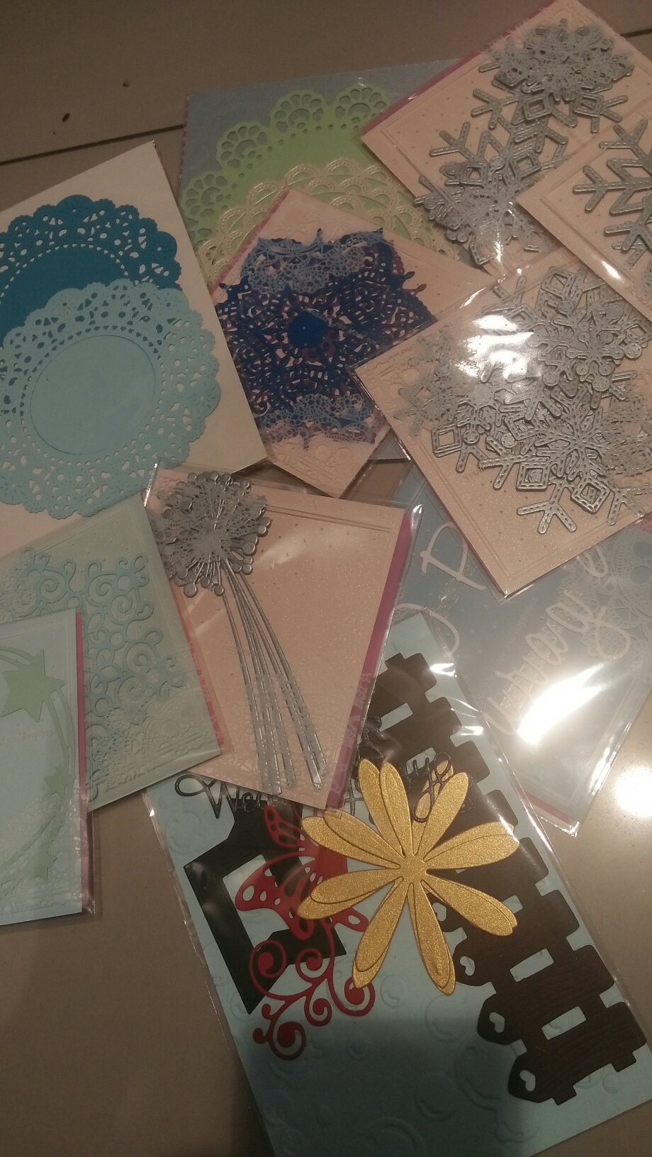 Decorative Doily - Bahan Scrapbook Doily Doilies Paper Warna Warni