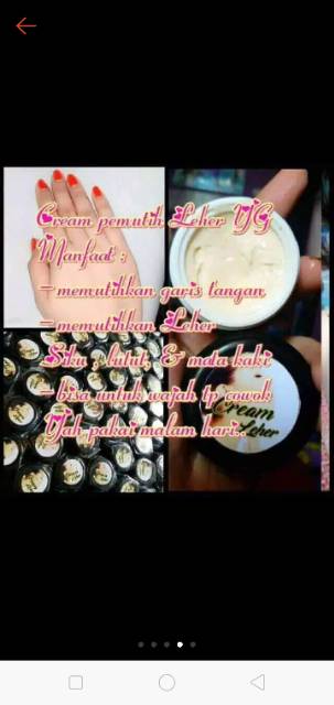 KRIM LEHER ORI ( KEMASAN PINK 2X LEBIH CEPAT MEMUTIHKAN )