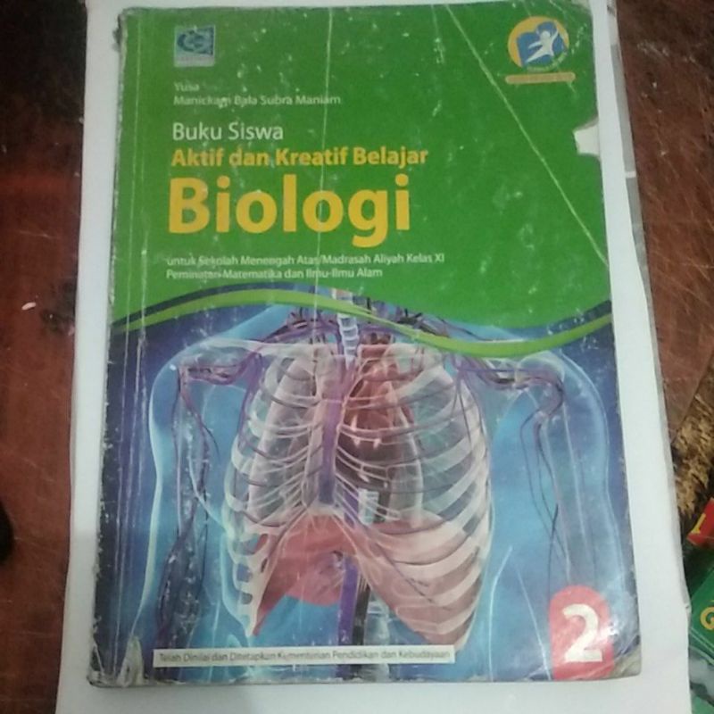 Jual Buku Biologi Sma Ma Kelas 2 11 Penerbit Grafindo Shopee Indonesia