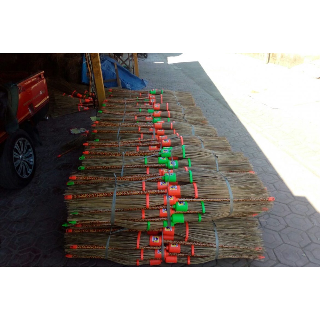 [DEASHOP] SAPU LIDI JUMBO GAGANG - SAPU LIDI GAGANG BAMBU - SAPU LIDI BESAR MURAH