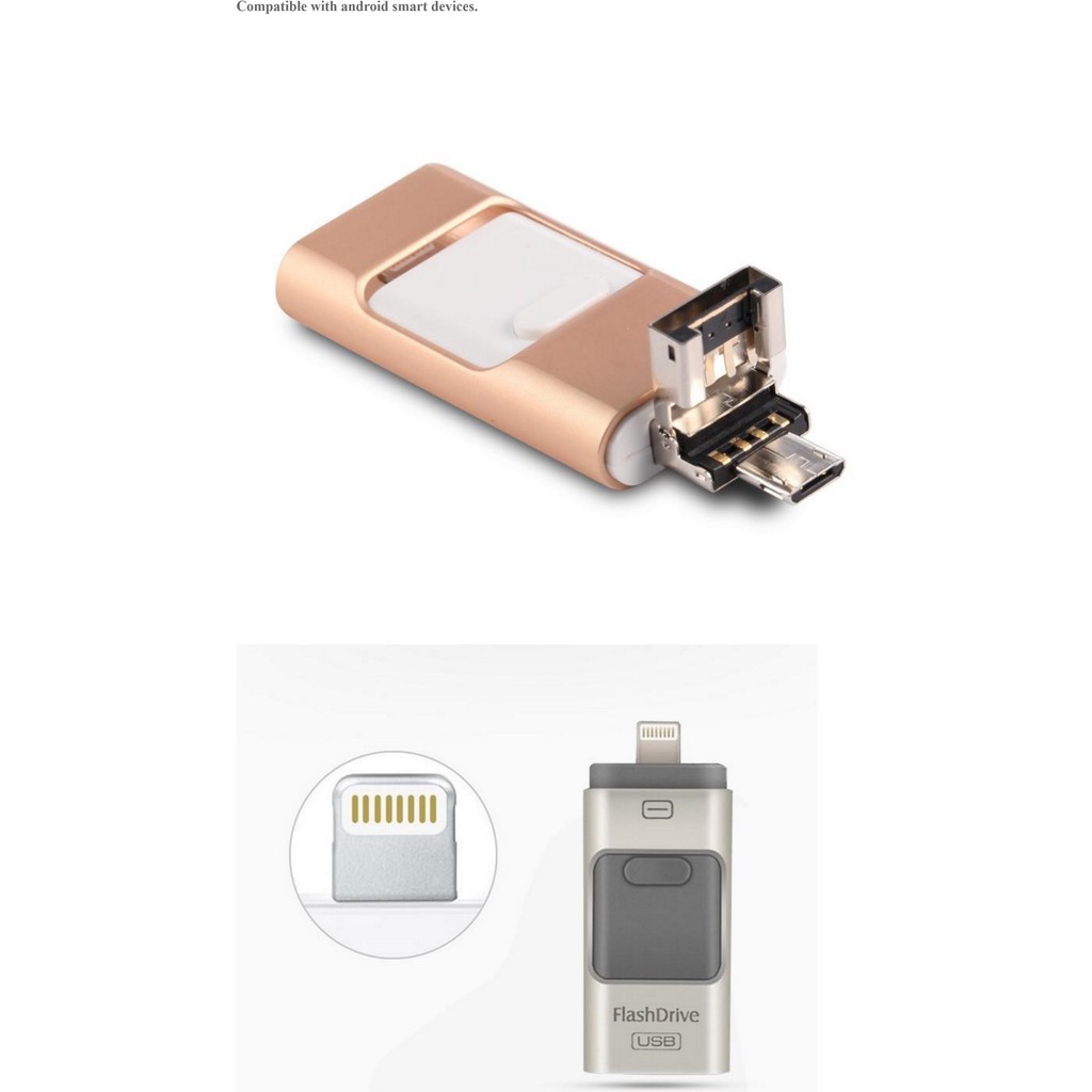 Jual Flashdrive Flash Disk OTG IPhone 128GB IPad Android PC Mac