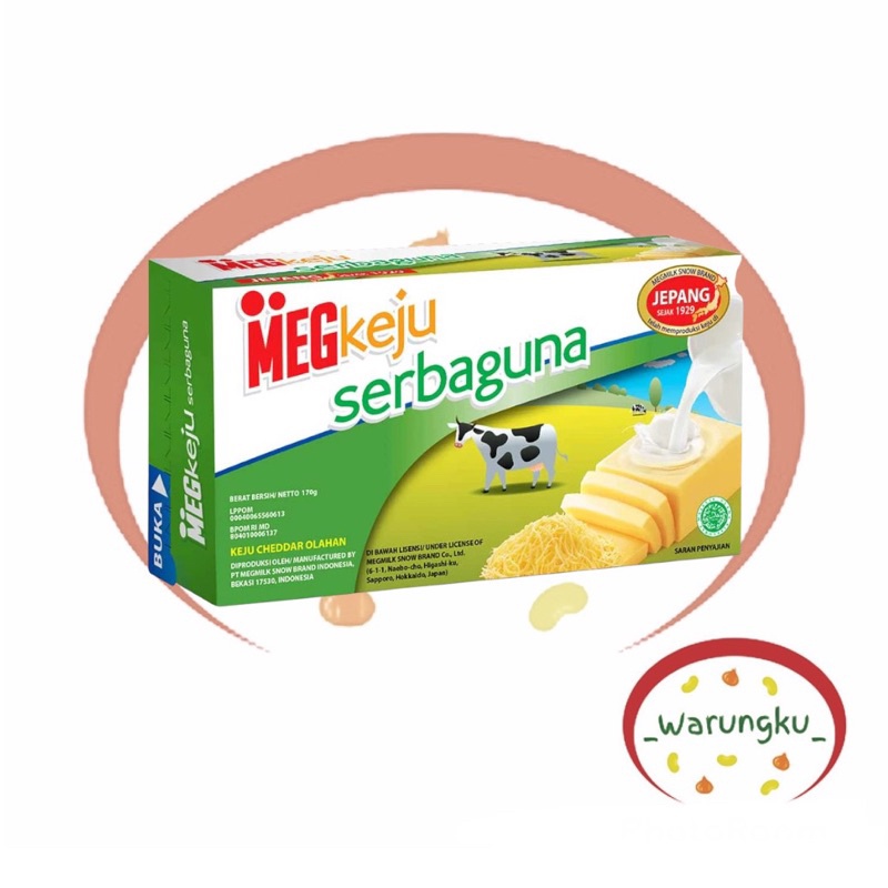 

Keju MEG SERBAGUNA 120gr