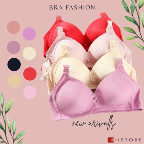 Bra BH FASHION CUP C Fashion Wanita Bra wanita Premium Busa Tipis Tanpa Kawat Sangat Nyaman 6224