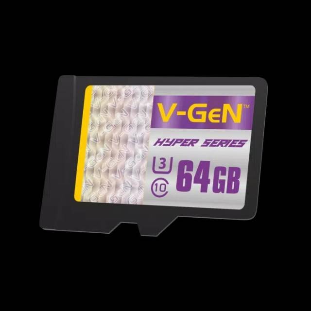 Micro SD 64GB Class 10 V-GeN Hyper Series Memory Card 64 GB Vgen