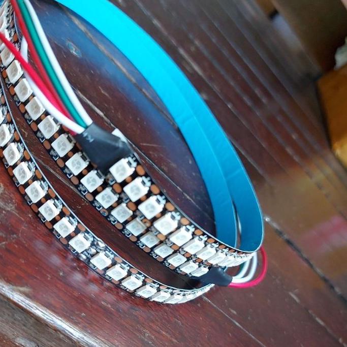 Update led ws2812b 1 meter 144 led 5 volt