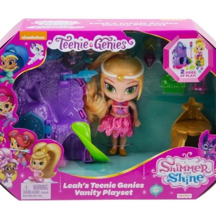 Mainan Anak Shimmer and Shine Leah's Teenie Genie Vanity Playset