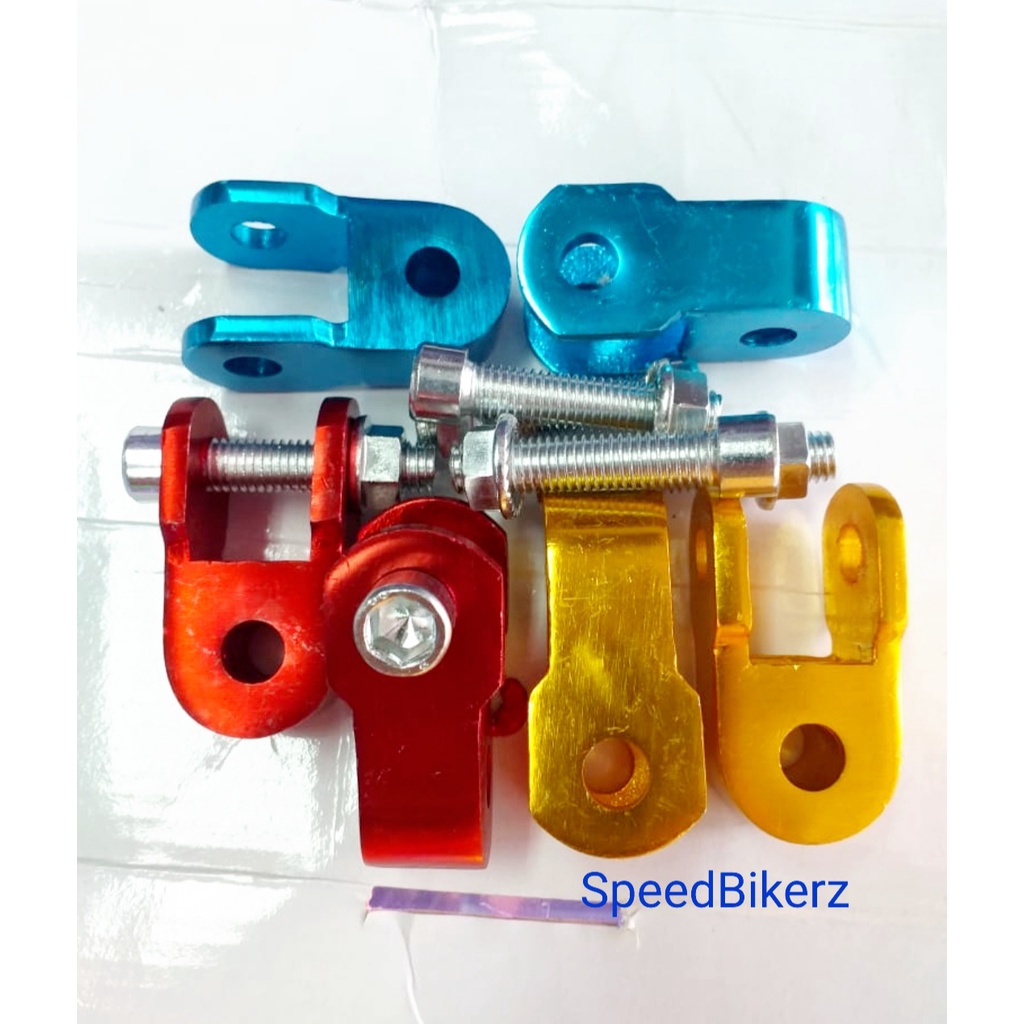 Peninggi Shock Belakang Motor Bebek / Pangkon U + Baut Bebek Warna Universal