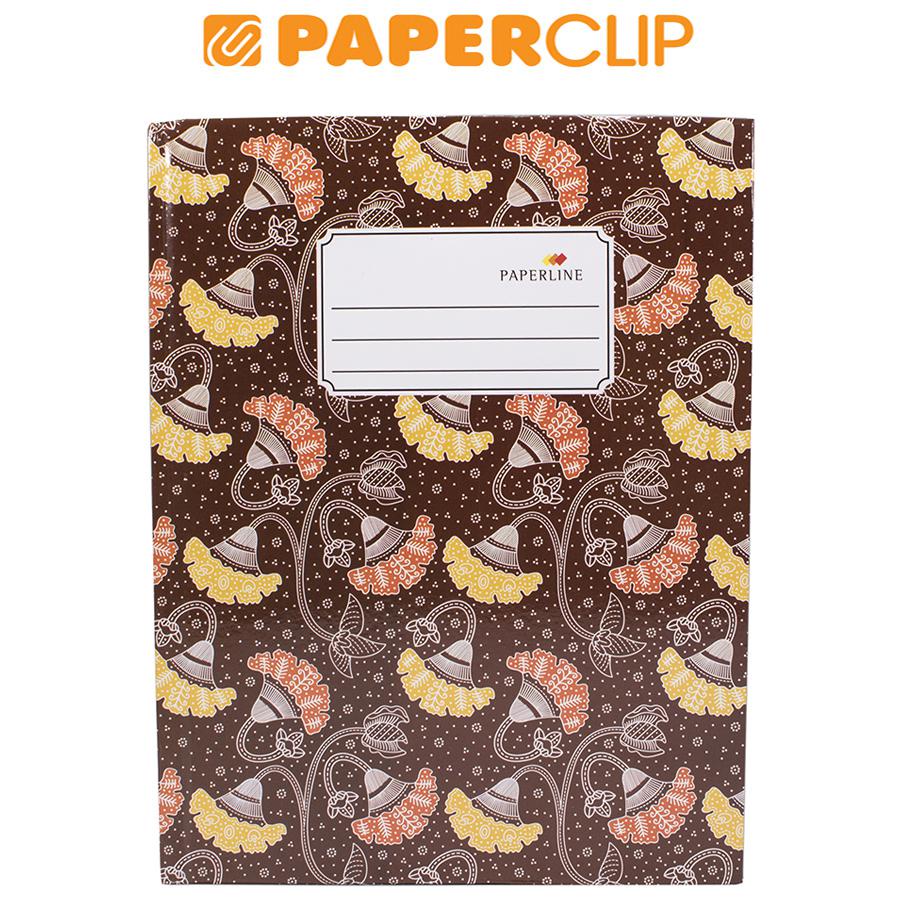 

BUKU KWARTO PAPERLINE 200 BATIK HARD COVER